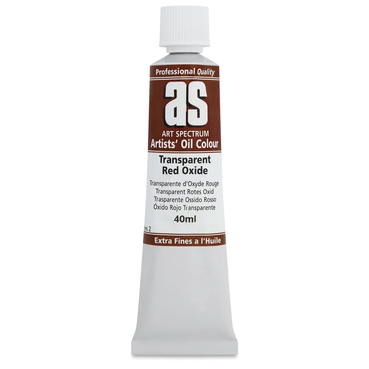 Art Spectrum Artists' Oil Paint - Transparent Red Oxide, 40 ml